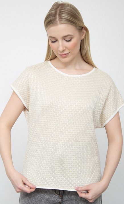 GRIOL. Джемпер жен. 310210Ж.33303.0307Y Бежевый GRIOL GRIOL. Джемпер жен. 310210Ж.33303.0307Y Бежевый