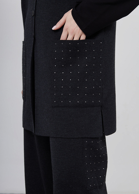  GRIOL. Жилет жен.380067от.33303.7400N Антрацит GRIOL