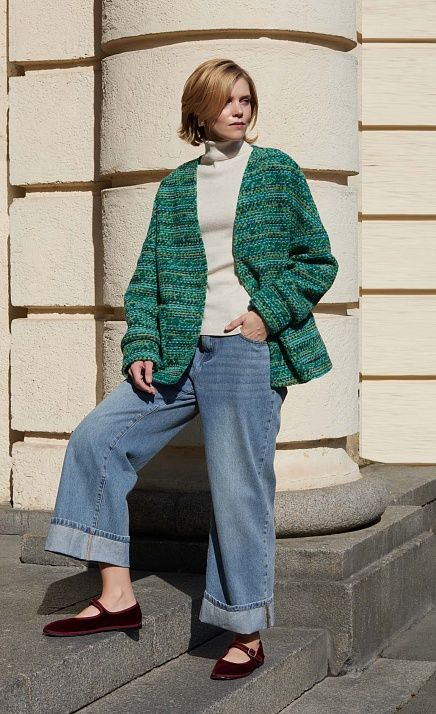  GRIOL. Жакет жен. 374609.11312.1201М Мультиколор 