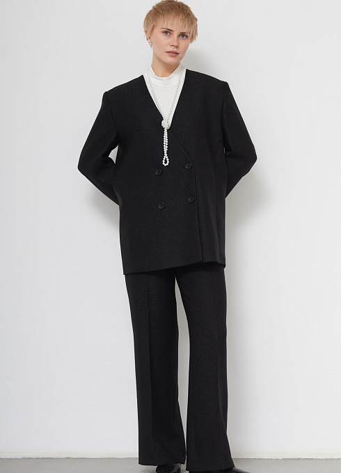  GRIOL. Жакет жен. 378300.11312.8200L Чёрный GRIOL