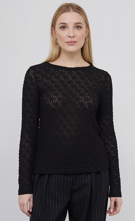 GRIOL. Джемпер жен. 310915.6_313.8200F Черный GRIOL GRIOL. Джемпер жен. 310915.6_313.8200F Черный