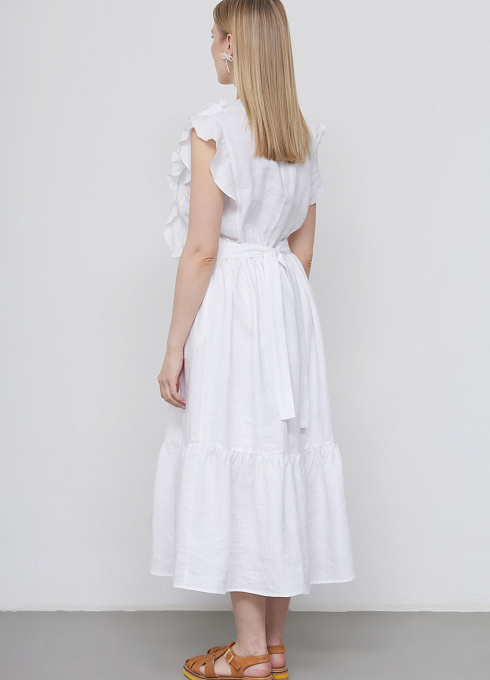  GRIOL. Платье жен. 363423А.11312.0200N Белый GRIOL