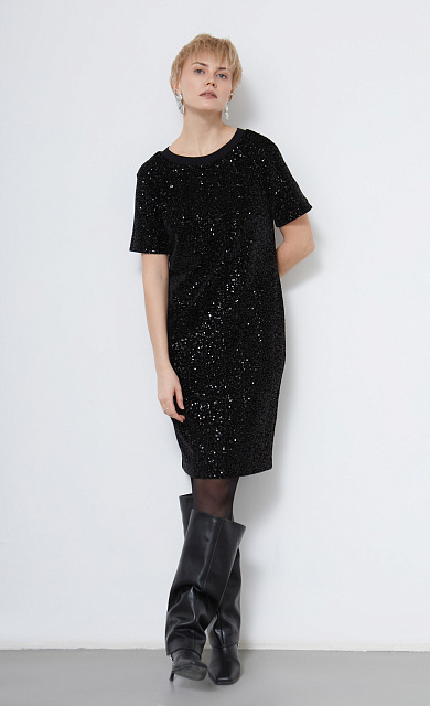  GRIOL. Платье жен. 360139ГП.6_313.8282L Черный 