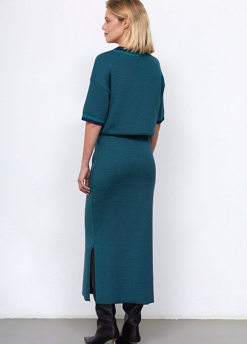 Юбка жен. 350123.33303.8788V Т.синий_  (5)