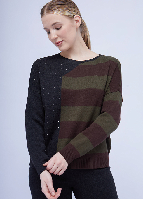  GRIOL. Джемпер жен. 310459.33303.7401S Мультиколор GRIOL