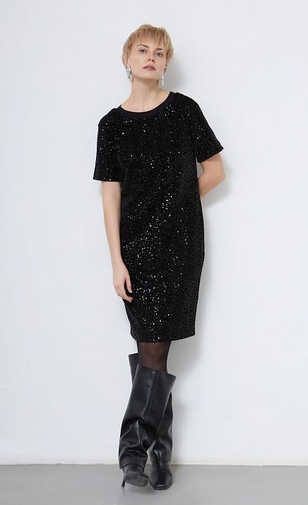  GRIOL. Платье жен. 360139ГП.6_313.8282L Черный 