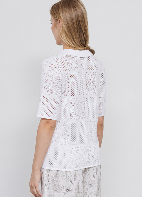  GRIOL. Джемпер жен. 310504.33303.0200N Белый GRIOL