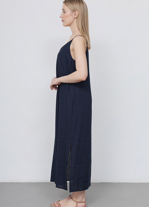 Платье жен. 368289.11312.9600N Темно-синий  (3)