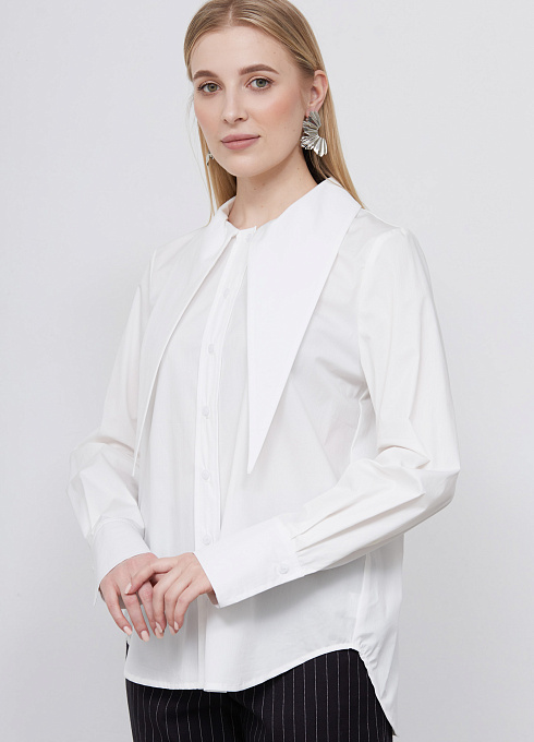 Рубашка с акцентным воротником GRIOL