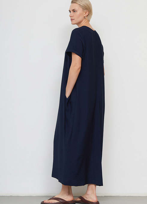  GRIOL. Платье жен. 360266.09312.9600N Тёмно-синий GRIOL