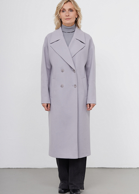  GRIOL. Пальто жен. 533991.11208.8900N Лавандовый GRIOL