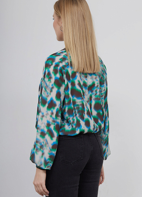  GRIOL. Блуза жен. 310903Т.03312.3301О Зеленый GRIOL