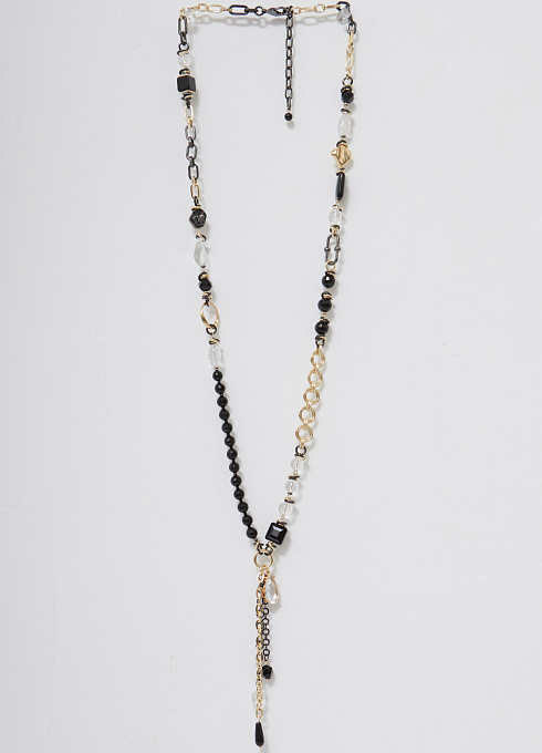  GRIOL. Колье Новогоднее 7 Черный  GRIOL