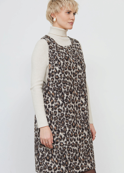  GRIOL. Сарафан жен. 344603.11313.5901O Коричнево-молочный GRIOL