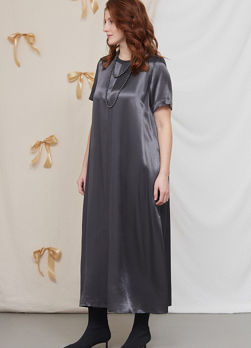  GRIOL. Платье жен. 360322Д.6_312.7400N Серый GRIOL