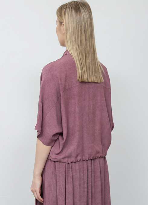 Блузка oversize на кулиске GRIOL