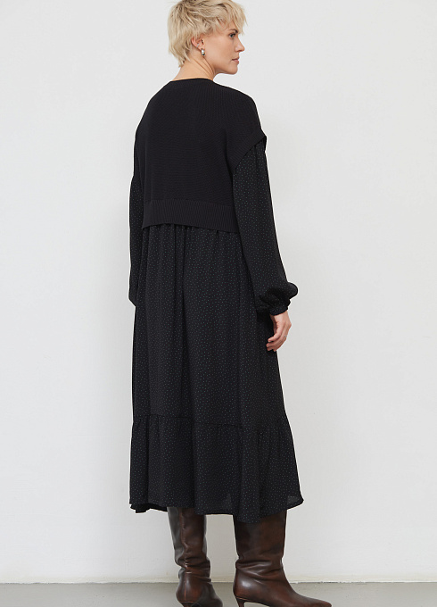  GRIOL. Платье жен. 360272.03313.8229DE Черный GRIOL