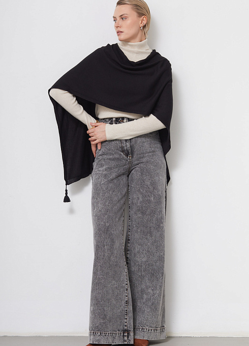  GRIOL. Шарф жен. 550007.33303.8200N Черный GRIOL