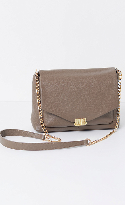GRIOL. Сумка жен. 19323 Серо-коричневый GRIOL GRIOL. Сумка жен. 19323 Серо-коричневый