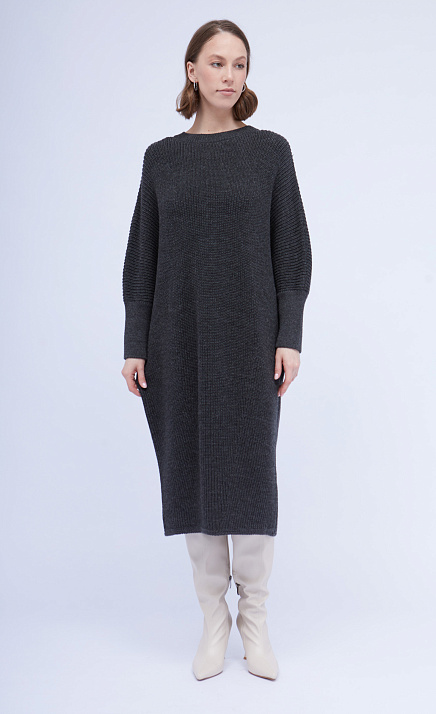 GRIOL. Платье жен. 360132.01303.7400N Тёмно-серый GRIOL GRIOL. Платье жен. 360132.01303.7400N Тёмно-серый