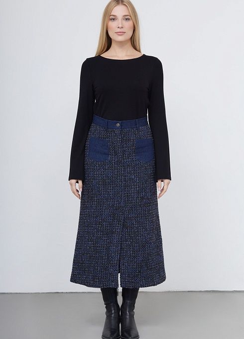  GRIOL. Юбка жен. 350062.03312.9911M Синий GRIOL