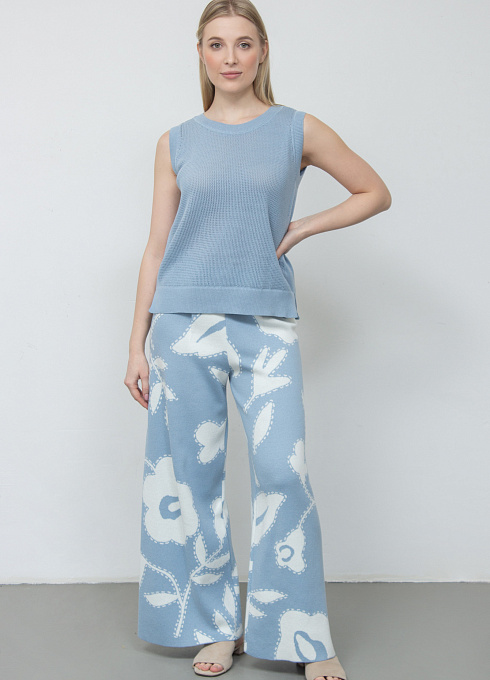  GRIOL. Джемпер жен. 310223.33303.1600N Голубой GRIOL