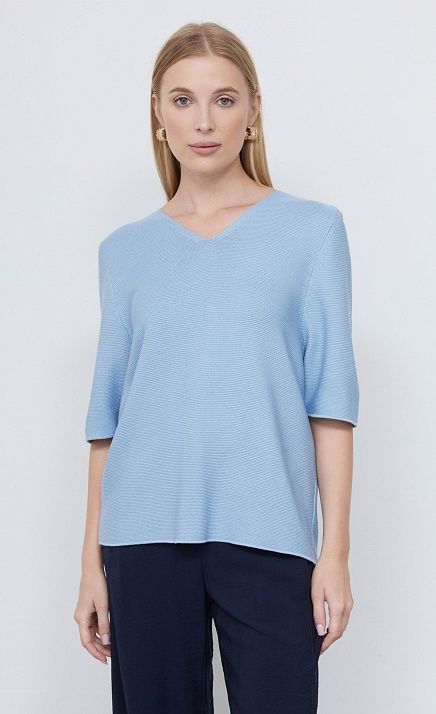 GRIOL. Джемпер жен. 310256.33303.1600N Голубой GRIOL GRIOL. Джемпер жен. 310256.33303.1600N Голубой