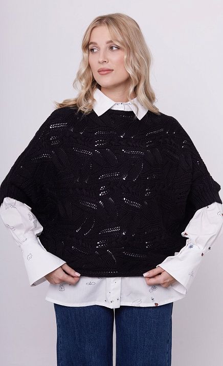  GRIOL. Жилет жен. 380095.01303.8200N Чёрный 