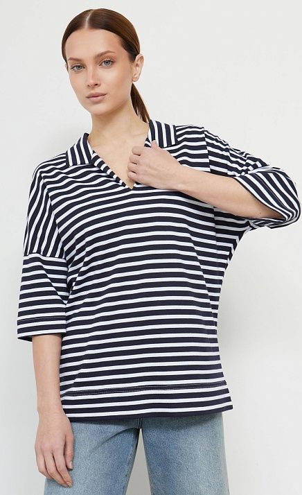  GRIOL. Джемпер жен. 310783.6_313.0298S Бело-синий 