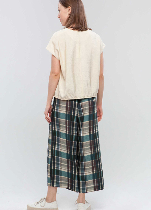 Блузка из жатой вискозы GRIOL