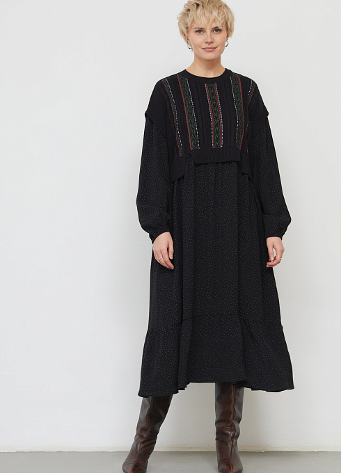  GRIOL. Платье жен. 360272.03313.8229DE Черный GRIOL