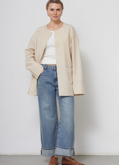  GRIOL. Жакет жен. 370089.03312.2200N Ваниль GRIOL