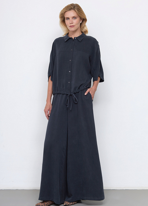 Блузка oversize на кулиске GRIOL