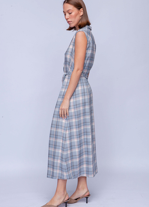  GRIOL. Платье жен. 360221.09312.1664P Голубо-розовый GRIOL