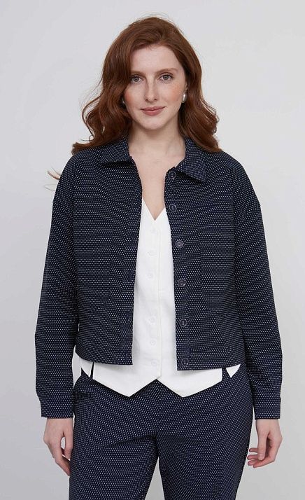  GRIOL. Жакет жен. 370078.03312.9602D Темно-синий 