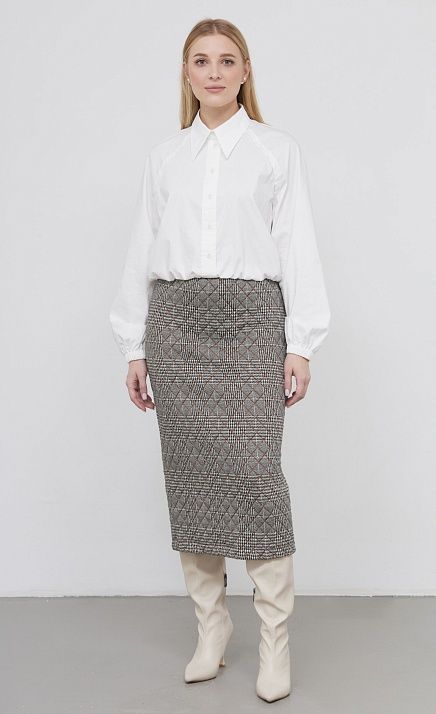 GRIOL. Юбка жен. 350060.03313.1101P Серый GRIOL GRIOL. Юбка жен. 350060.03313.1101P Серый