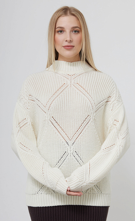  GRIOL. Джемпер жен. 310319.01303.0700N Молочный 