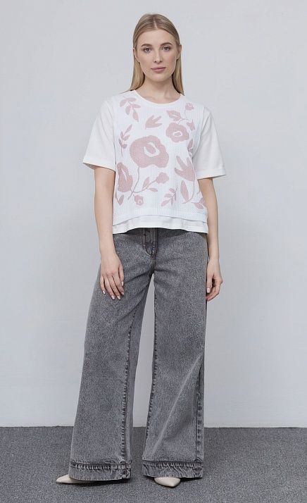  GRIOL. Джемпер жен. 311075.6_313.0700E Молочный 