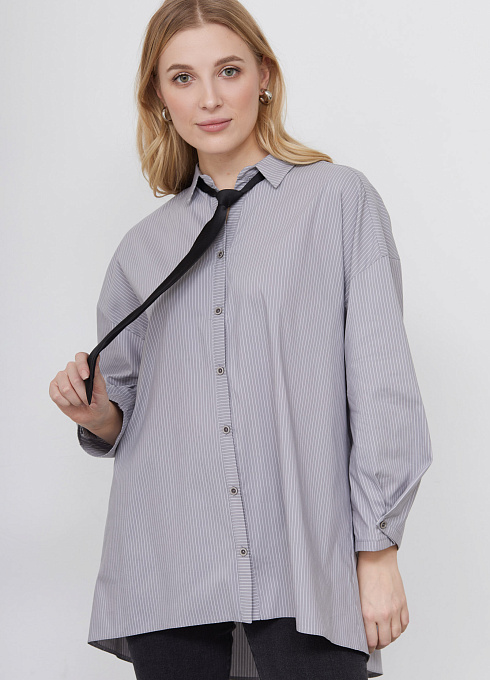 Блузка oversize из хлопка GRIOL