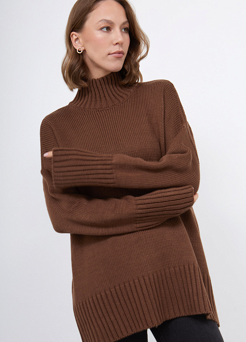  GRIOL. Джемпер жен. 310448.15303.5900N Коричневый GRIOL