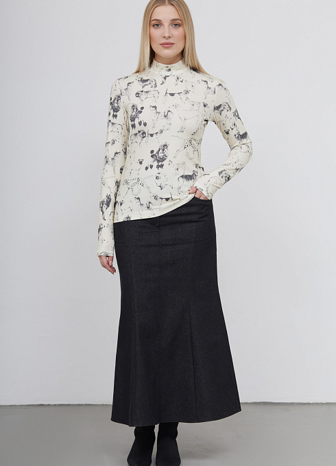  GRIOL. Джемпер жен. 311080.03313.0777А Молоко GRIOL