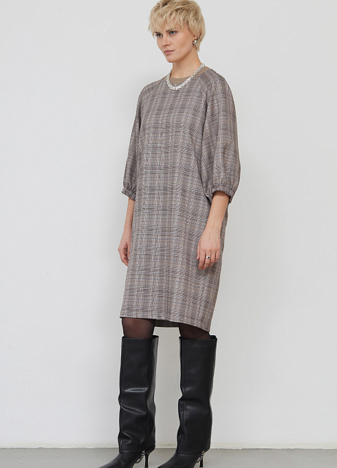  GRIOL. Платье жен. 360330Н.6_312.0301P Коричневый GRIOL