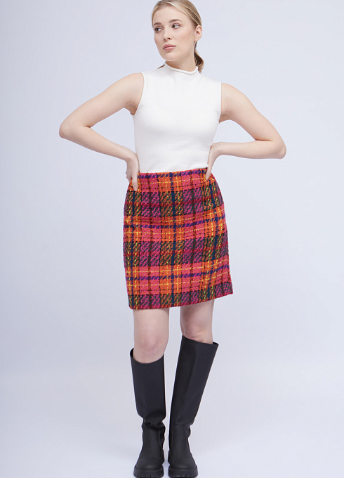  GRIOL. Юбка жен. 350053.03312.7261P Розово-рыжий GRIOL