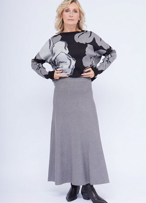  GRIOL. Юбка жен. 350114.33303.7400N Серый GRIOL