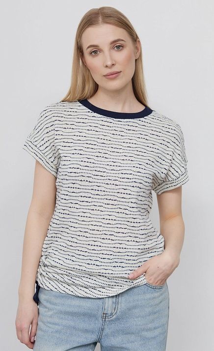 GRIOL. Джемпер жен. 310910КГ.03313.0794Y белый/синий GRIOL GRIOL. Джемпер жен. 310910КГ.03313.0794Y белый/синий