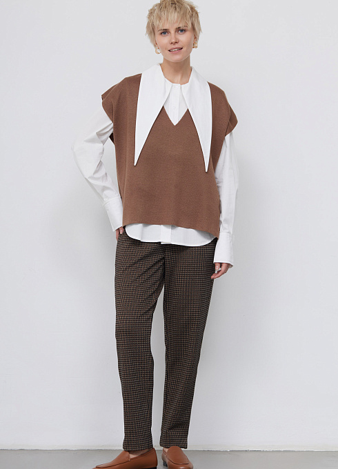 Жилет жен. 380045К.33303.0600M Какао  (2)