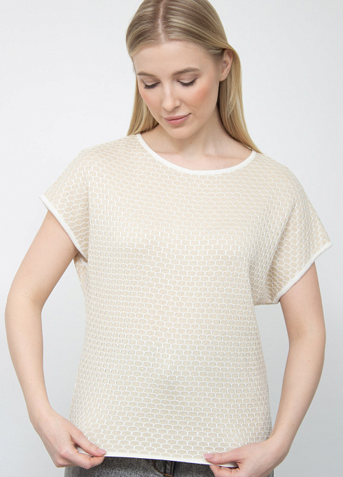  GRIOL. Джемпер жен. 310210Ж.33303.0307Y Бежевый GRIOL