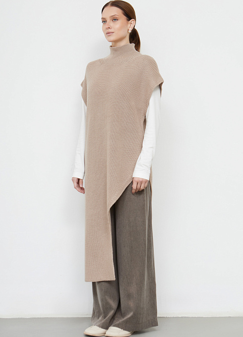  GRIOL. Жилет жен. 380086.01303.0300N Натуральный GRIOL