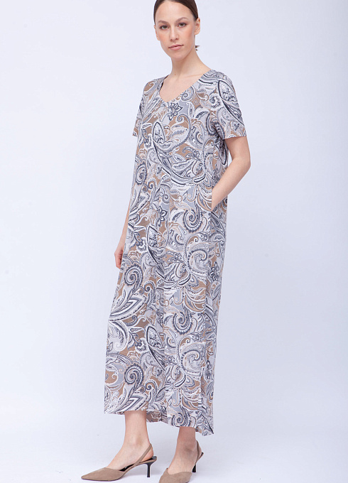  GRIOL. Платье жен. 360170.6_313.8101Y Мультиколор GRIOL