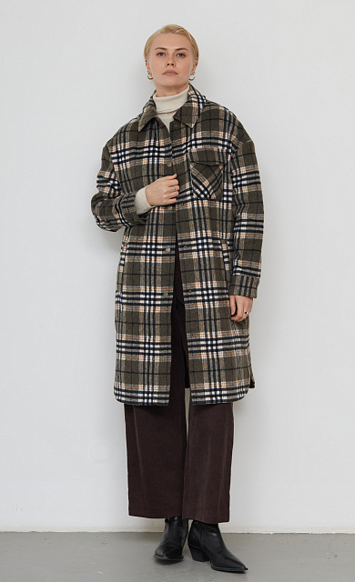  GRIOL. Пальто жен. 534487.11208.3401Р Хаки 